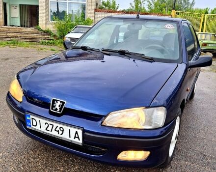 Синий Пежо 106, объемом двигателя 1.1 л и пробегом 0 тыс. км за 950 $, фото 1 на Automoto.ua