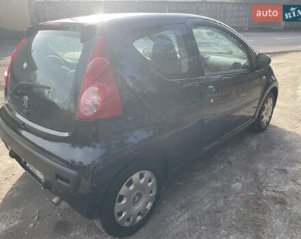 Черный Пежо 107, объемом двигателя 1 л и пробегом 148 тыс. км за 3999 $, фото 1 на Automoto.ua