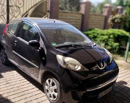 Черный Пежо 107, объемом двигателя 1 л и пробегом 58 тыс. км за 5600 $, фото 1 на Automoto.ua