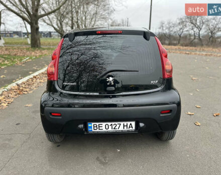 Черный Пежо 107, объемом двигателя 1 л и пробегом 110 тыс. км за 5200 $, фото 7 на Automoto.ua