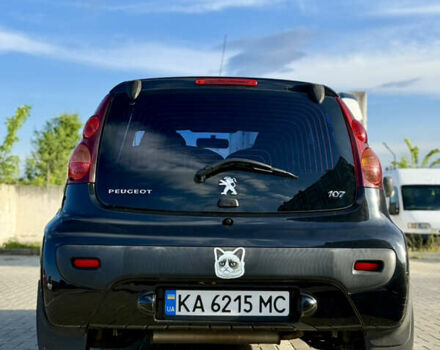 Черный Пежо 107, объемом двигателя 1 л и пробегом 119 тыс. км за 4800 $, фото 5 на Automoto.ua