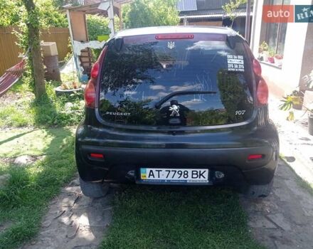 Чорний Пежо 107, об'ємом двигуна 1 л та пробігом 152 тис. км за 6500 $, фото 2 на Automoto.ua