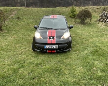 Черный Пежо 107, объемом двигателя 1 л и пробегом 200 тыс. км за 3500 $, фото 2 на Automoto.ua