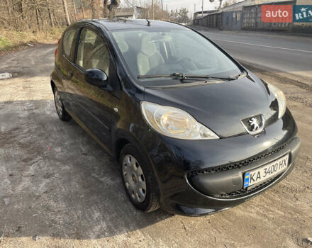 Черный Пежо 107, объемом двигателя 1 л и пробегом 148 тыс. км за 3999 $, фото 1 на Automoto.ua