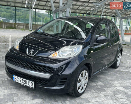 Черный Пежо 107, объемом двигателя 1 л и пробегом 162 тыс. км за 4970 $, фото 1 на Automoto.ua