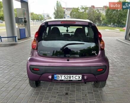 Фиолетовый Пежо 107, объемом двигателя 1 л и пробегом 159 тыс. км за 5600 $, фото 8 на Automoto.ua