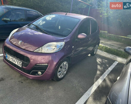 Фіолетовий Пежо 107, об'ємом двигуна 1 л та пробігом 103 тис. км за 6350 $, фото 3 на Automoto.ua