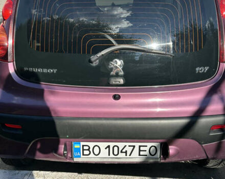 Фіолетовий Пежо 107, об'ємом двигуна 1 л та пробігом 103 тис. км за 6350 $, фото 4 на Automoto.ua