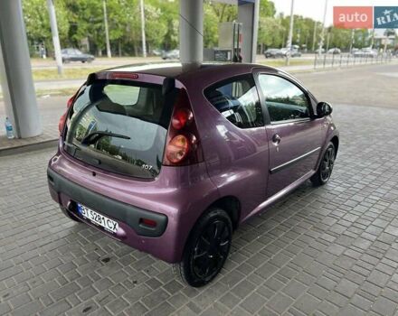 Фиолетовый Пежо 107, объемом двигателя 1 л и пробегом 159 тыс. км за 5600 $, фото 7 на Automoto.ua