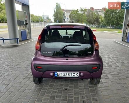 Фиолетовый Пежо 107, объемом двигателя 1 л и пробегом 159 тыс. км за 5600 $, фото 9 на Automoto.ua