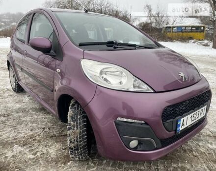 Фіолетовий Пежо 107, об'ємом двигуна 1 л та пробігом 157 тис. км за 5700 $, фото 1 на Automoto.ua