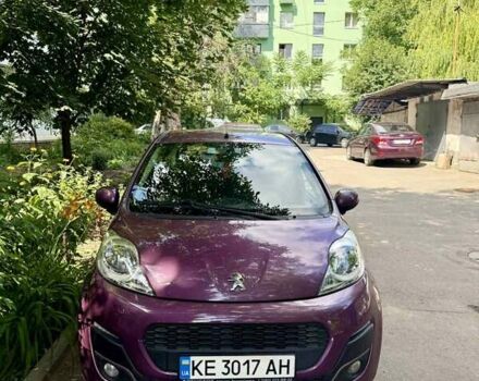 Фіолетовий Пежо 107, об'ємом двигуна 1 л та пробігом 41 тис. км за 7400 $, фото 1 на Automoto.ua