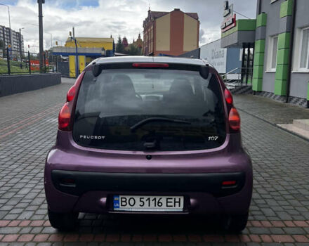Фіолетовий Пежо 107, об'ємом двигуна 1 л та пробігом 64 тис. км за 7500 $, фото 5 на Automoto.ua