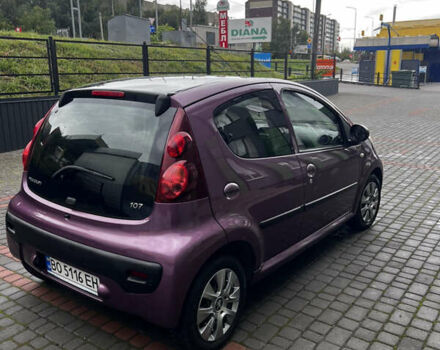 Фіолетовий Пежо 107, об'ємом двигуна 1 л та пробігом 64 тис. км за 7500 $, фото 4 на Automoto.ua