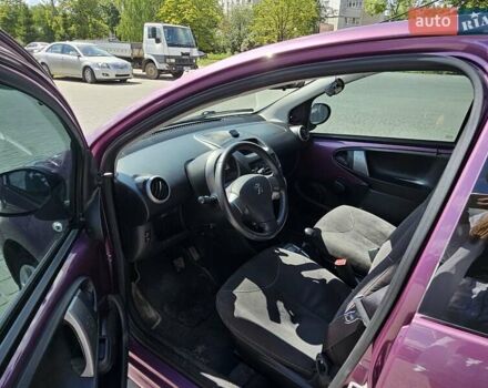 Фіолетовий Пежо 107, об'ємом двигуна 1 л та пробігом 69 тис. км за 6500 $, фото 17 на Automoto.ua
