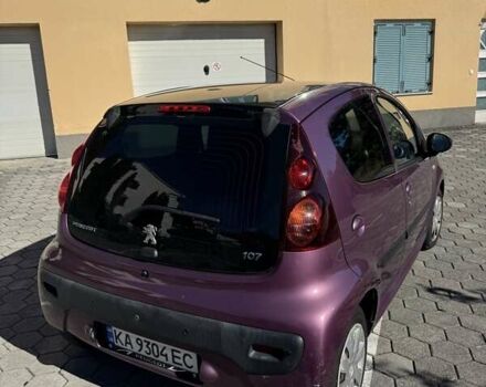 Фиолетовый Пежо 107, объемом двигателя 1 л и пробегом 131 тыс. км за 5500 $, фото 2 на Automoto.ua