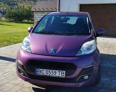 Фиолетовый Пежо 107, объемом двигателя 1 л и пробегом 43 тыс. км за 7100 $, фото 1 на Automoto.ua