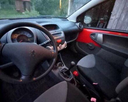 Червоний Пежо 107, об'ємом двигуна 1 л та пробігом 177 тис. км за 3000 $, фото 6 на Automoto.ua