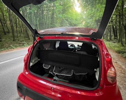 Красный Пежо 107, объемом двигателя 1 л и пробегом 188 тыс. км за 2700 $, фото 5 на Automoto.ua