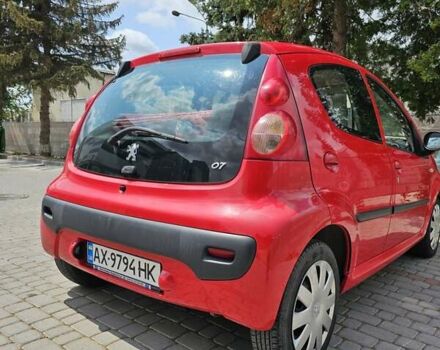 Красный Пежо 107, объемом двигателя 1 л и пробегом 148 тыс. км за 3700 $, фото 6 на Automoto.ua