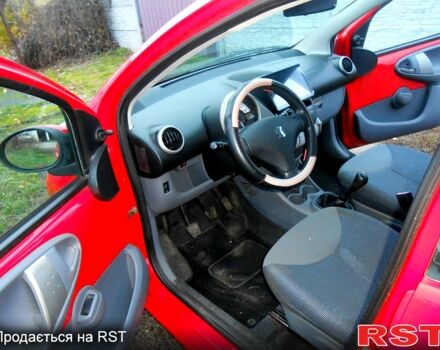 Красный Пежо 107, объемом двигателя 1 л и пробегом 250 тыс. км за 4400 $, фото 7 на Automoto.ua