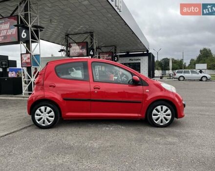 Красный Пежо 107, объемом двигателя 1 л и пробегом 170 тыс. км за 5000 $, фото 5 на Automoto.ua
