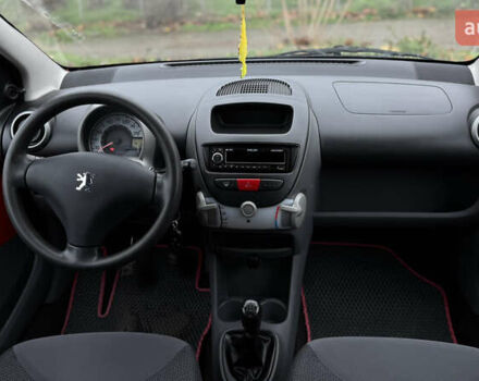 Красный Пежо 107, объемом двигателя 1 л и пробегом 139 тыс. км за 3999 $, фото 9 на Automoto.ua