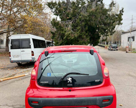 Червоний Пежо 107, об'ємом двигуна 1 л та пробігом 139 тис. км за 4200 $, фото 4 на Automoto.ua