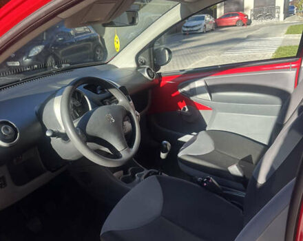 Красный Пежо 107, объемом двигателя 1 л и пробегом 151 тыс. км за 2999 $, фото 15 на Automoto.ua