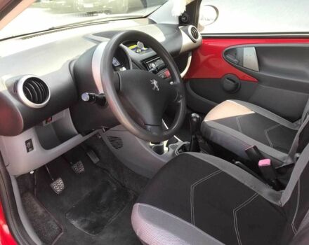Красный Пежо 107, объемом двигателя 1 л и пробегом 92 тыс. км за 4590 $, фото 13 на Automoto.ua