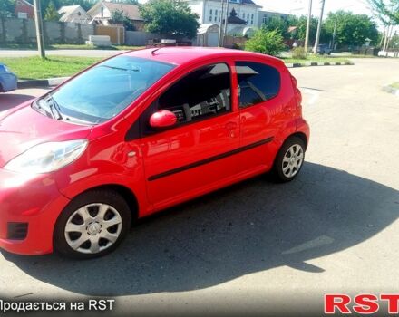 Красный Пежо 107, объемом двигателя 1 л и пробегом 156 тыс. км за 3850 $, фото 2 на Automoto.ua