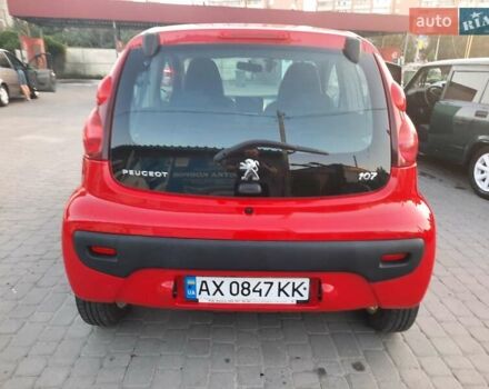 Красный Пежо 107, объемом двигателя 1 л и пробегом 100 тыс. км за 5700 $, фото 6 на Automoto.ua