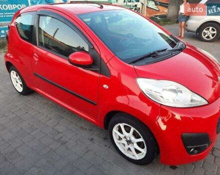 Красный Пежо 107, объемом двигателя 1 л и пробегом 100 тыс. км за 5700 $, фото 2 на Automoto.ua