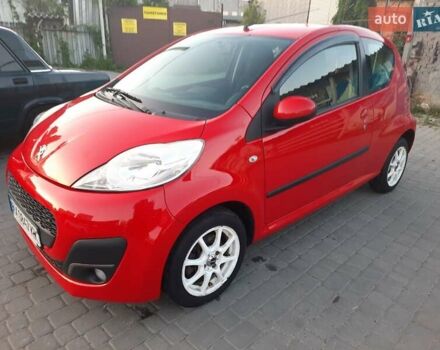 Красный Пежо 107, объемом двигателя 1 л и пробегом 100 тыс. км за 5700 $, фото 1 на Automoto.ua