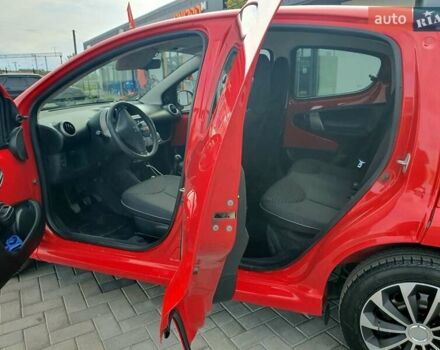 Красный Пежо 107, объемом двигателя 1 л и пробегом 93 тыс. км за 4500 $, фото 9 на Automoto.ua