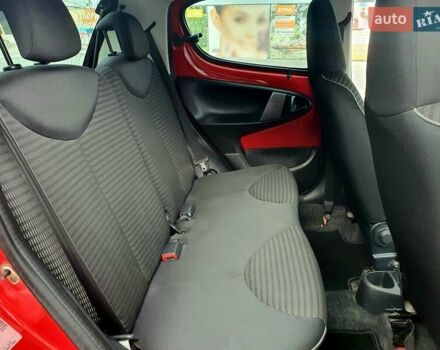 Красный Пежо 107, объемом двигателя 1 л и пробегом 93 тыс. км за 4500 $, фото 17 на Automoto.ua