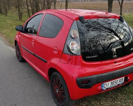Красный Пежо 107, объемом двигателя 1 л и пробегом 107 тыс. км за 5800 $, фото 3 на Automoto.ua