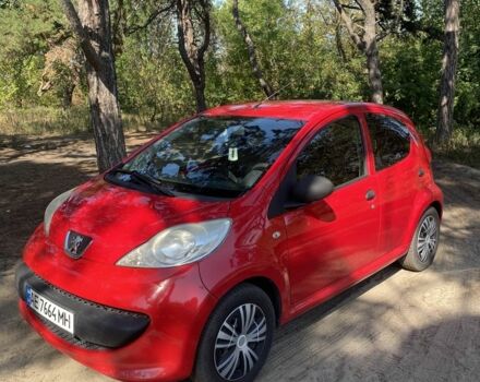 Красный Пежо 107, объемом двигателя 1 л и пробегом 200 тыс. км за 4500 $, фото 1 на Automoto.ua