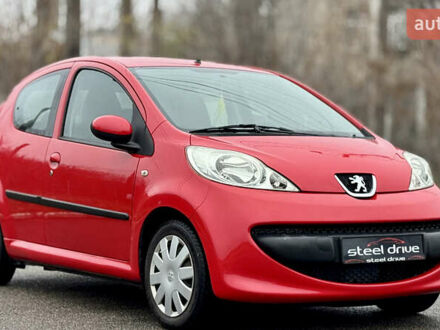 Червоний Пежо 107, об'ємом двигуна 1 л та пробігом 139 тис. км за 3499 $, фото 1 на Automoto.ua