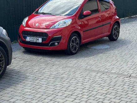 Червоний Пежо 107, об'ємом двигуна 1 л та пробігом 117 тис. км за 7800 $, фото 1 на Automoto.ua