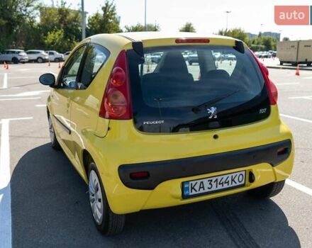 Желтый Пежо 107, объемом двигателя 1 л и пробегом 169 тыс. км за 4500 $, фото 11 на Automoto.ua