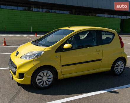 Желтый Пежо 107, объемом двигателя 1 л и пробегом 169 тыс. км за 4500 $, фото 8 на Automoto.ua