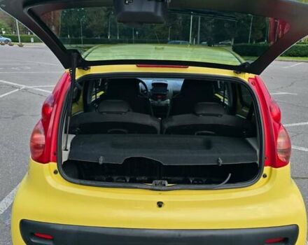 Желтый Пежо 107, объемом двигателя 1 л и пробегом 284 тыс. км за 5100 $, фото 7 на Automoto.ua