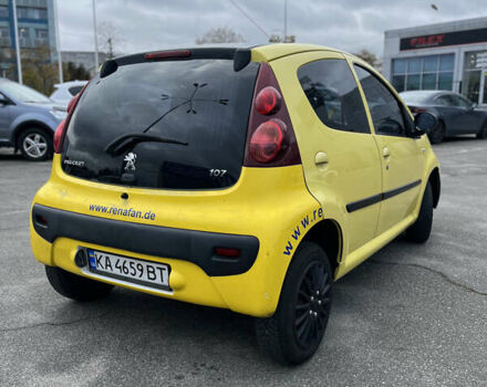 Пежо 107 2012 в Киеве на Automoto.ua Желтый Пежо 107, объемом двигателя 1 л и пробегом 294 тыс. км за 4200 $, фото 13 на Automoto.ua