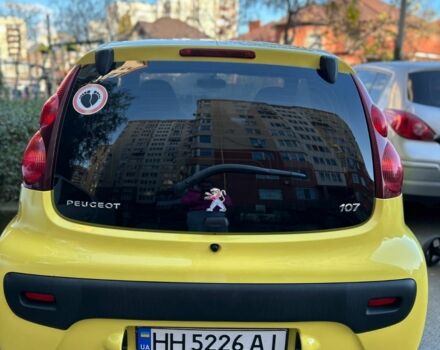 Жовтий Пежо 107, об'ємом двигуна 1 л та пробігом 134 тис. км за 4700 $, фото 1 на Automoto.ua