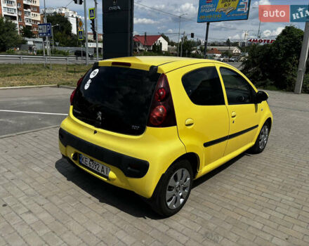 Желтый Пежо 107, объемом двигателя 1 л и пробегом 122 тыс. км за 5250 $, фото 9 на Automoto.ua