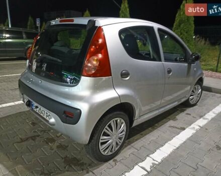 Серый Пежо 107, объемом двигателя 1 л и пробегом 154 тыс. км за 3299 $, фото 5 на Automoto.ua