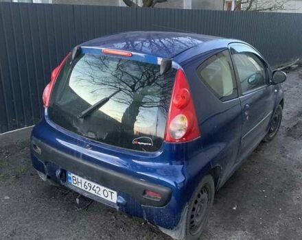 Синий Пежо 107, объемом двигателя 1 л и пробегом 150 тыс. км за 3000 $, фото 1 на Automoto.ua