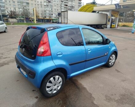 Синий Пежо 107, объемом двигателя 1 л и пробегом 128 тыс. км за 3650 $, фото 4 на Automoto.ua