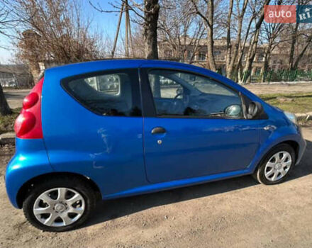 Синій Пежо 107, об'ємом двигуна 1 л та пробігом 86 тис. км за 4500 $, фото 1 на Automoto.ua